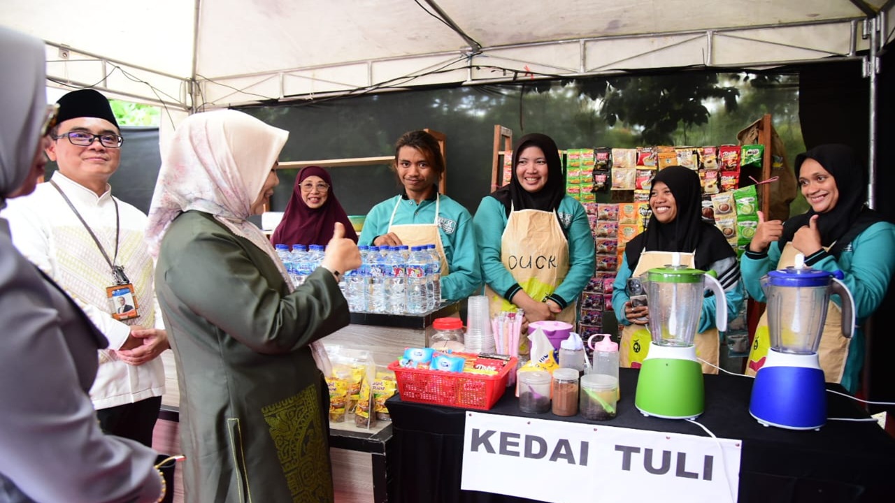 Kedai Tuli Hadir di Pesona Tameto, Dapat Apresiasi Penuh Idah Syahidah