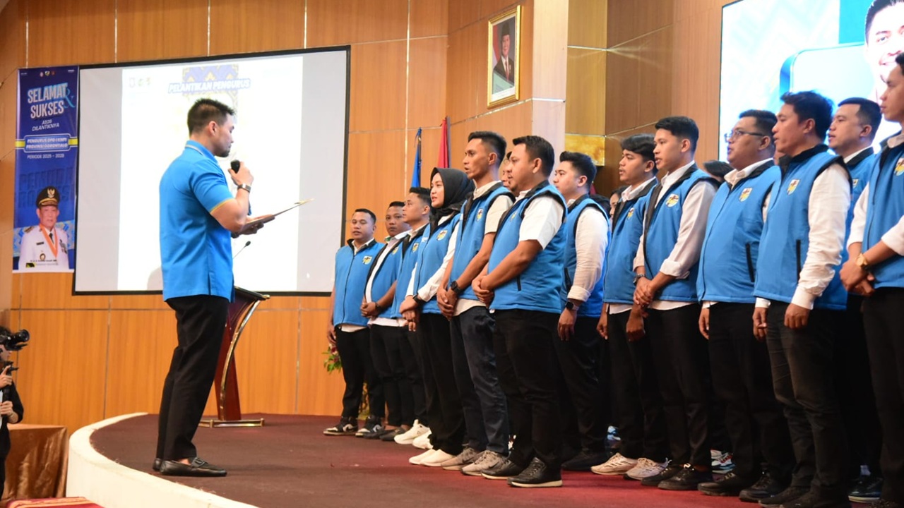 DPD I KNPI Provinsi Gorontalo Periode 2025-2028 Dilantik Ketua Umum DPP KNPI Ryano Panjaitan