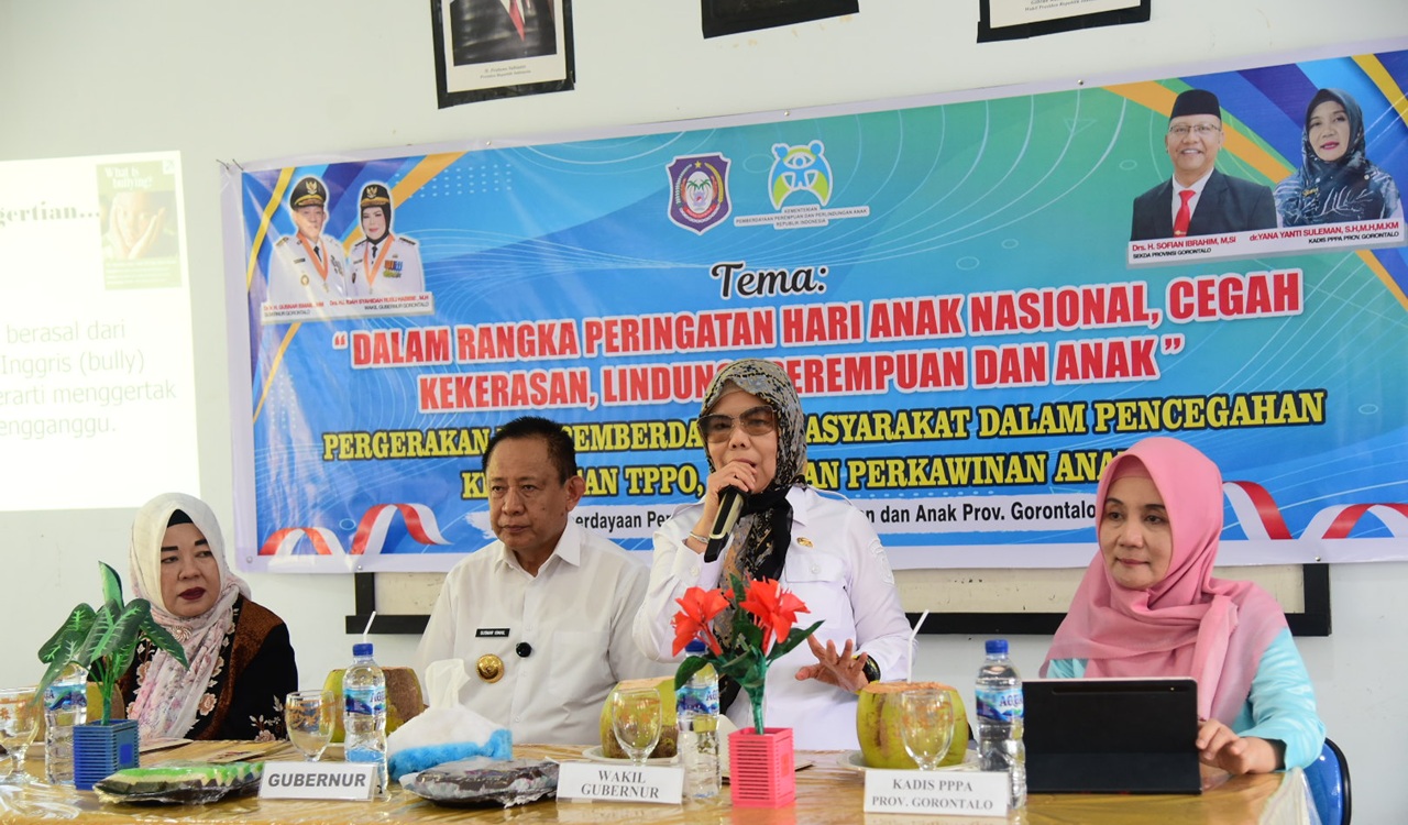 Cegah Perundungan, Wagub Gorontalo Dukung Siswa Ukir Prestasi