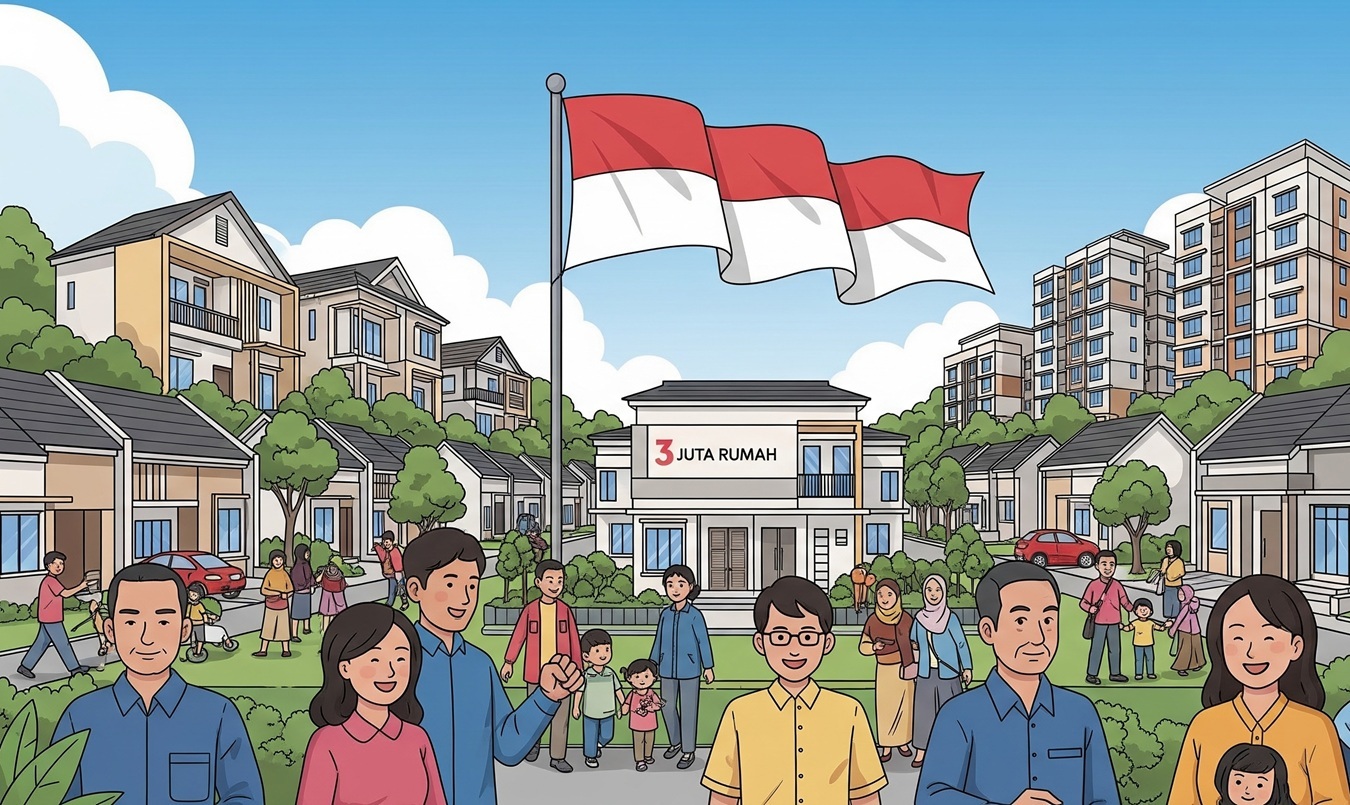 Program 3 Juta Rumah Presiden Prabowo Jadi Harapan Baru Atasi Krisis Perumahan