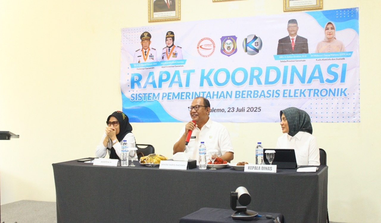 Satu Langkah Bersama, Pemprov Gorontalo Gencarkan SPBE di Seluruh Daerah
