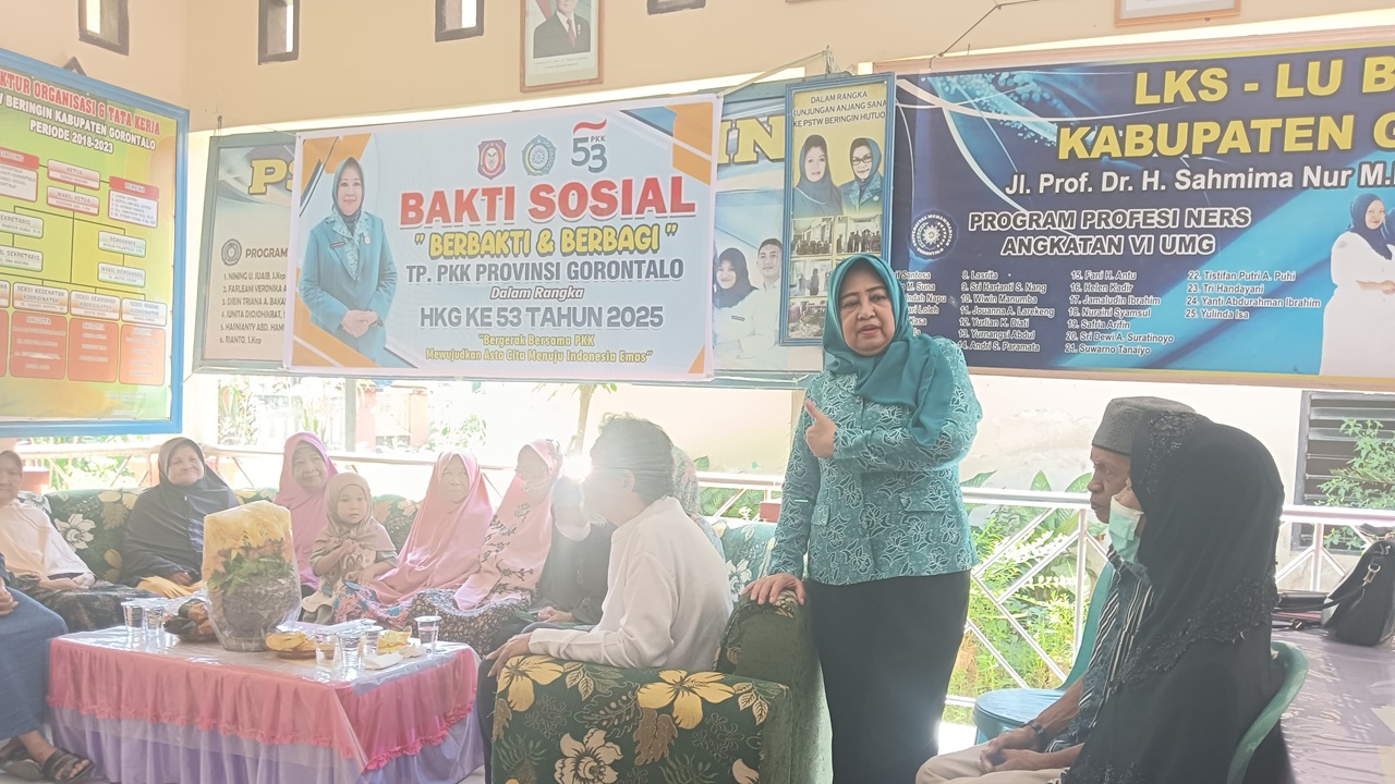 TP PKK Gorontalo Gelar Anjangsana sebagai Bentuk Kepedulian terhadap Lansia