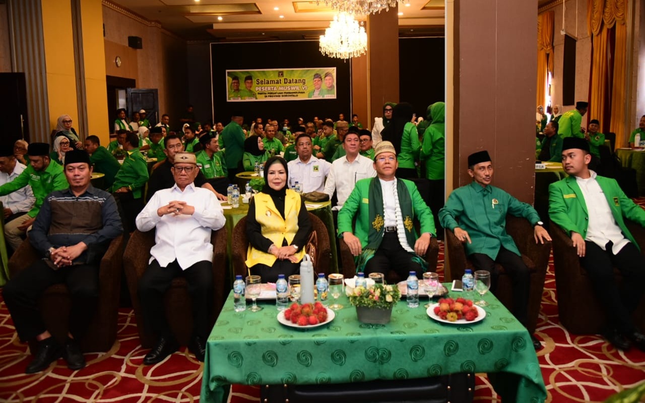Muswil VI PPP Gorontalo Dibuka, Idah Syahidah Tekankan Politik Harmonis Tanpa Konflik