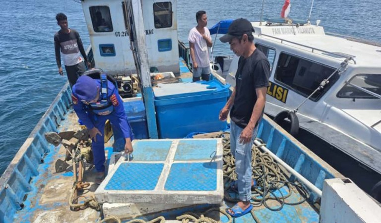 Dit Polairud Polda Gorontalo Intensifkan Patroli di Teluk Tomini untuk Jaga Keamanan Pelayaran