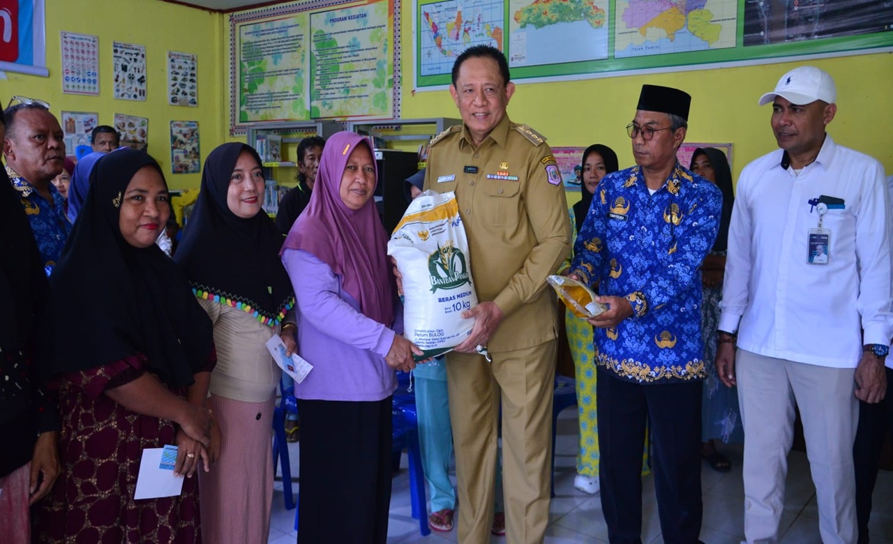 2.623 Keluarga di Gorontalo Terima Bantuan Pangan Program Presiden Prabowo