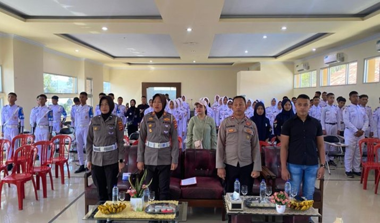 Kasat Lantas Gorontalo Kota Tekankan Pentingnya Peran PKS sebagai Pelopor Tertib Berlalu Lintas