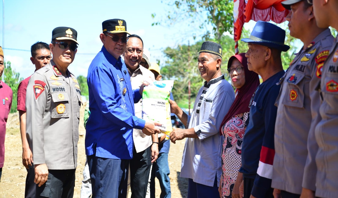 Pemprov dan Polda Gorontalo Tanam Jagung di GORR, Dorong Citra 'Provinsi Jagung'