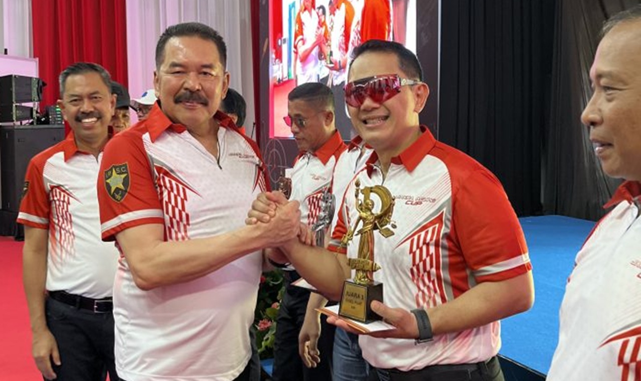 Kapolda Gorontalo Raih Juara 1 Duel Plate di Kejuaraan Menembak Jaksa Agung Cup 2025