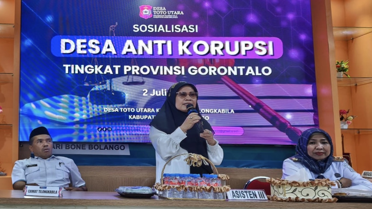 Desa Toto Utara Dipilih untuk Monev Percontohan Desa Anti Korupsi Provinsi Gorontalo