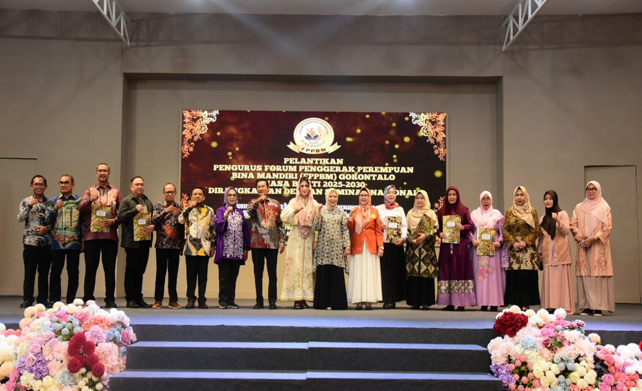 Perempuan Hebat Gorontalo Dikukuhkan, Idah Syahidah: Jadilah Inspirasi, Bukan Kompetisi