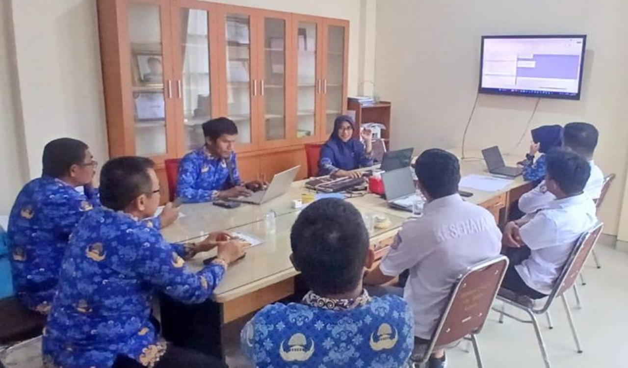 Biro Organisasi Setda Gorontalo Dampingi Penyusunan Dokumen PEKPPP di Dinas Kesehatan