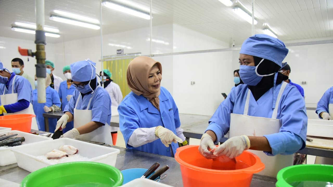 Wagub Idah Dukung Kerja Sama PT Kimci dengan Petani Bandeng