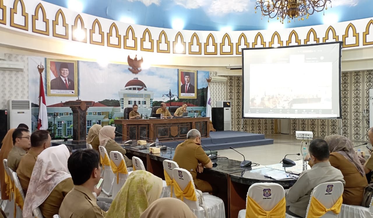 Sekdaprov Gorontalo Pimpin Verifikasi RKA 2026, Tekankan Fokus pada Program Prioritas