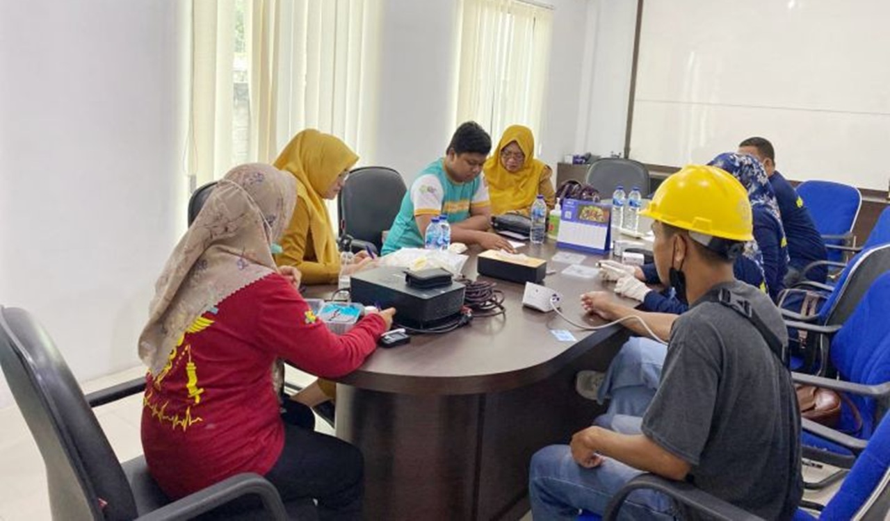 Puskesmas Pulubala Gelar Cek Kesehatan Gratis dan Skrining TBC di PT Charoen Pokphand Gorontalo