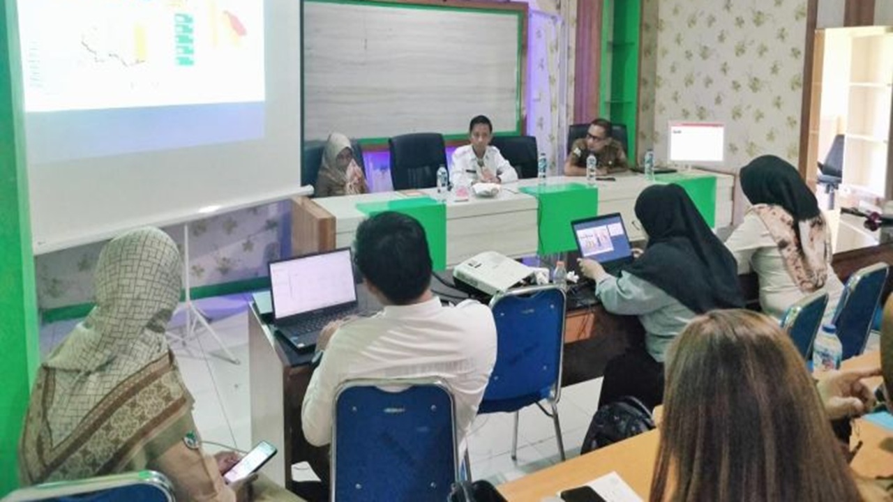 Bahas KLB Malaria, Dinkes Provinsi Gorontalo Lakukan Kajian Epidemiologi Tetapkan Wilayah Sasaran MBS