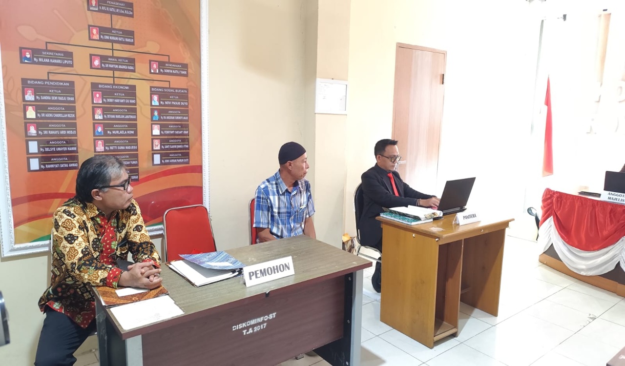 KIP Gorontalo Gelar Sidang Perdana Sengketa Informasi Publik
