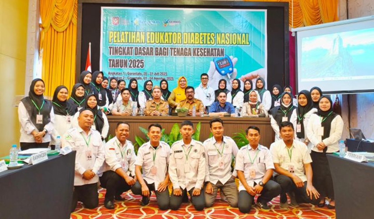 Dinkes Gorontalo Gelar Pelatihan Edukator Diabetes Nasional, Cegah DM Lewat Skrining Dini