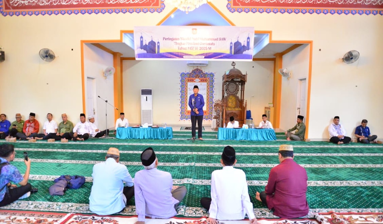 Gusnar Ismail Dorong Peningkatan Perayaan Hari Besar Islam di Gorontalo