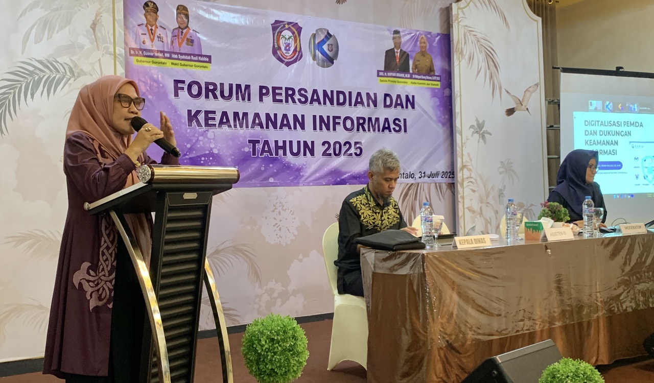 Forum Persandian 2025: Diskominfotik Gorontalo Soroti Minimnya SDM Keamanan Informasi Daerah