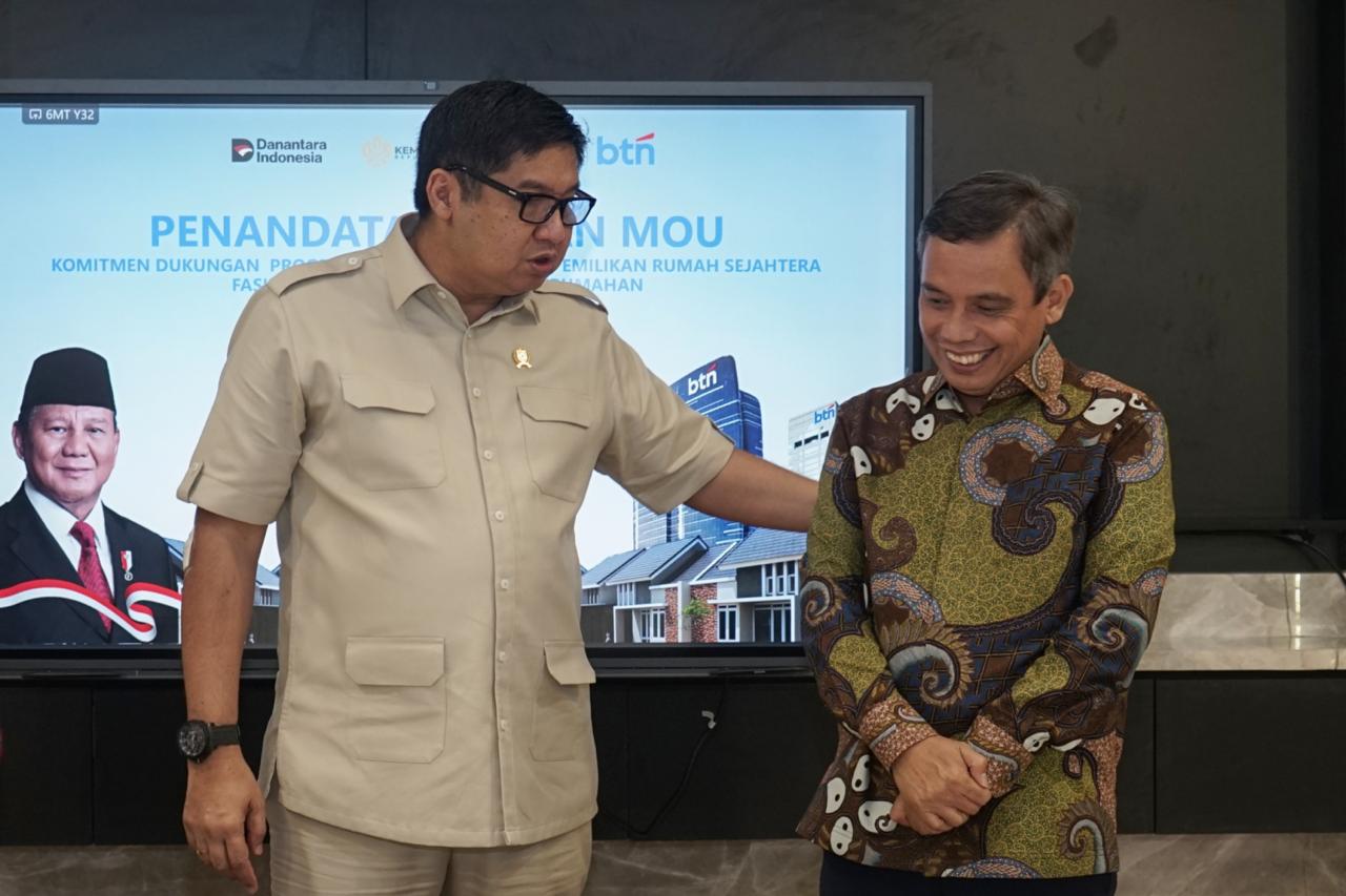 Menteri PKP Apresiasi Komitmen BTN Dukung Rumah Rakyat