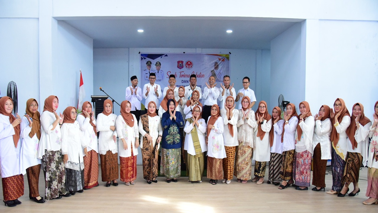 Dihadiri Bupati Bone Bolango, Pengurus Dekranasda Bone Bolango 2025–2030 Sah Dilantik
