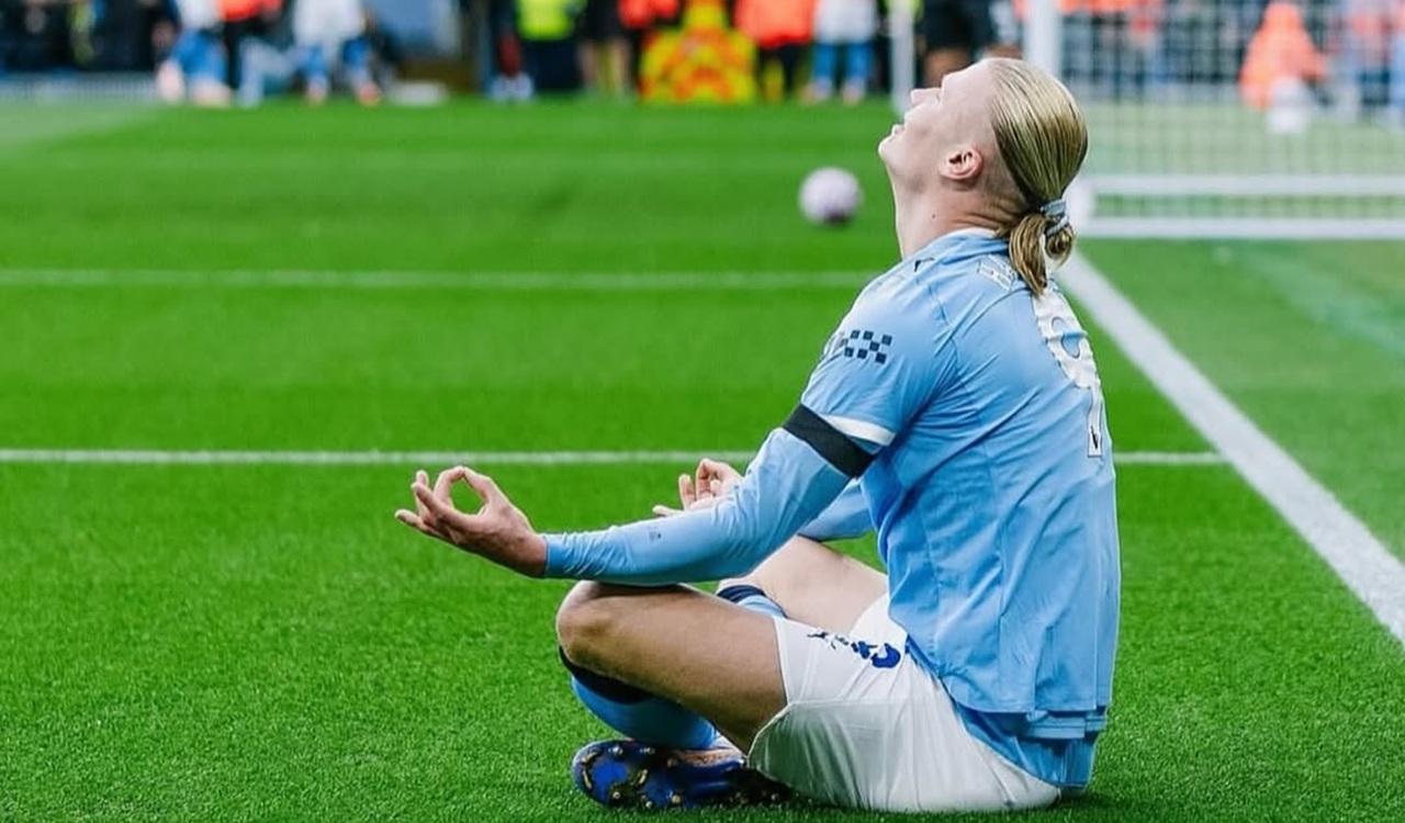 Erling Haaland Cetak Rekor 50 Gol Kandang, Manchester City Bungkam Manchester United 3-0