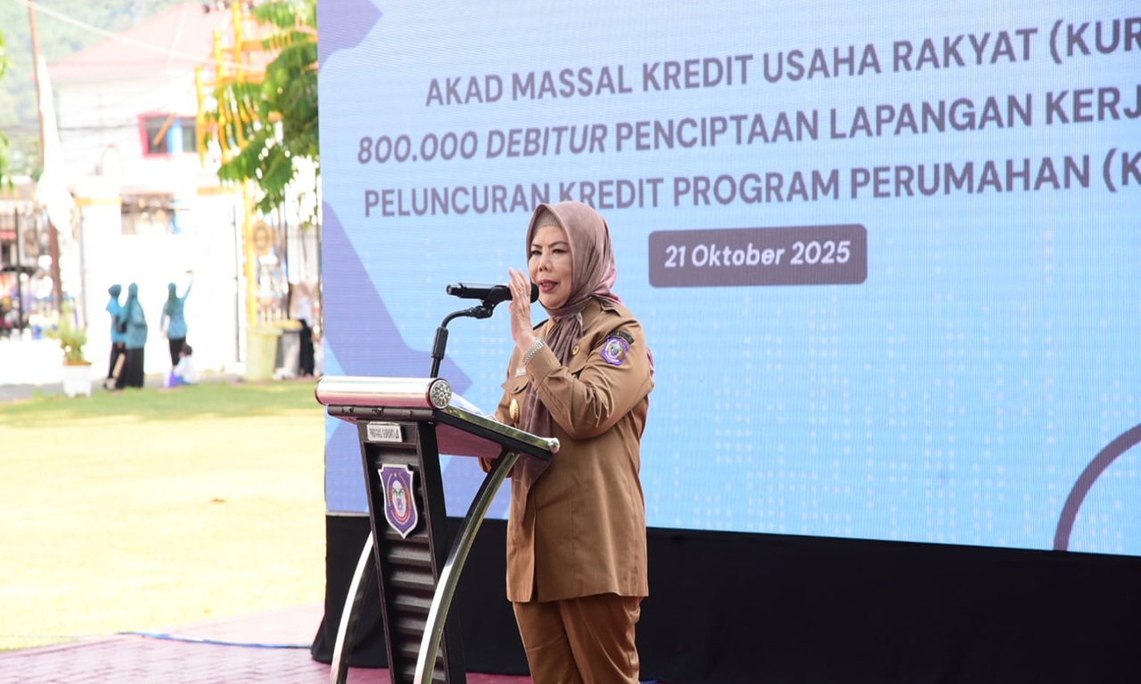 Akad Massal KUR 2025: Idah Syahidah Dorong UMKM Gorontalo Jadi Mandiri