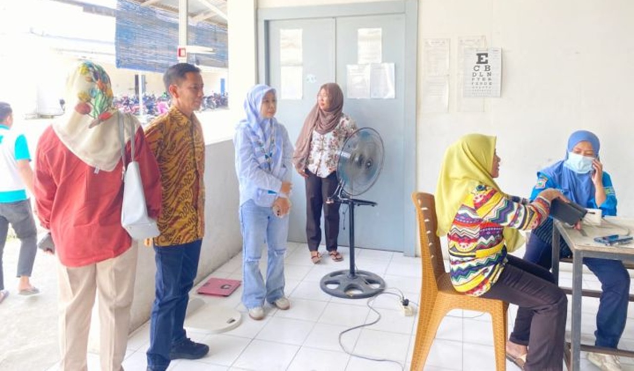 Dinkes Gorontalo Gelar Cek Kesehatan Gratis dan Skrining TBC untuk Pekerja PT Royal Coconut