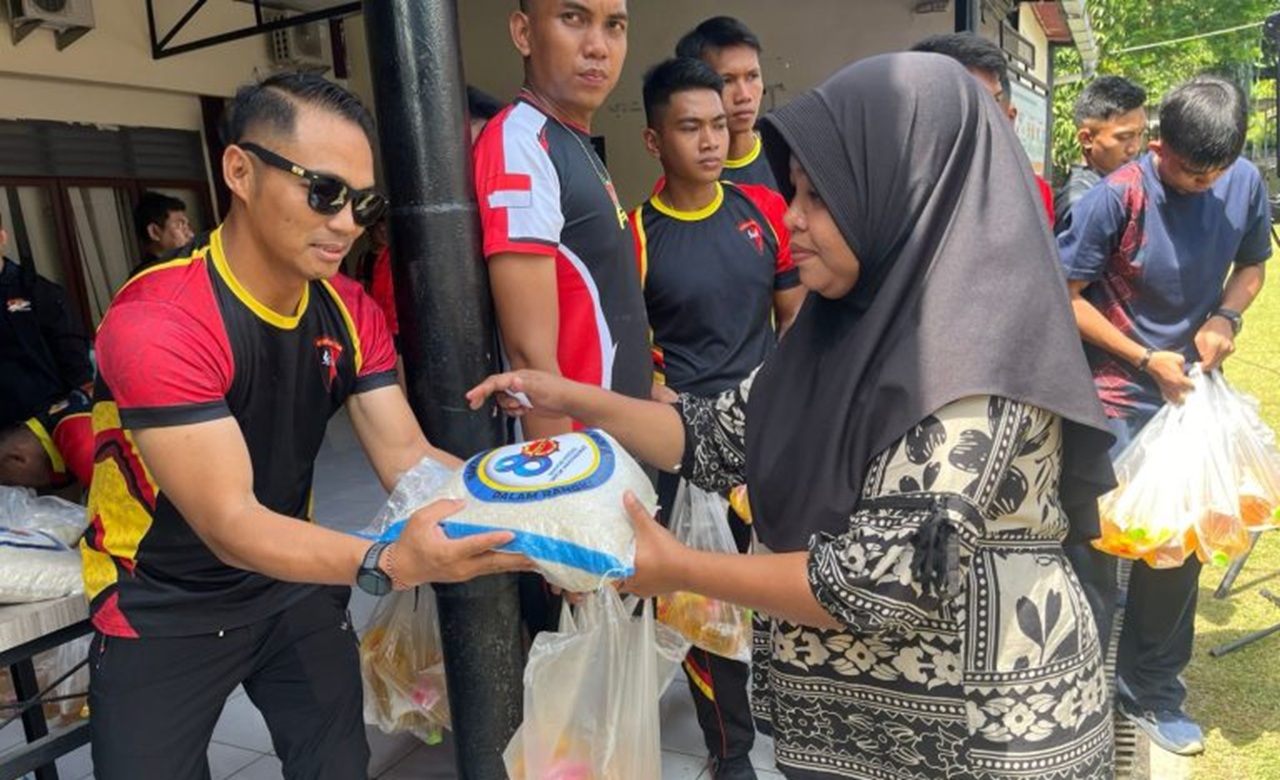 Brimob Polda Gorontalo Gelar Bakti Sosial Sambut HUT ke-80 Korps Brimob Polri