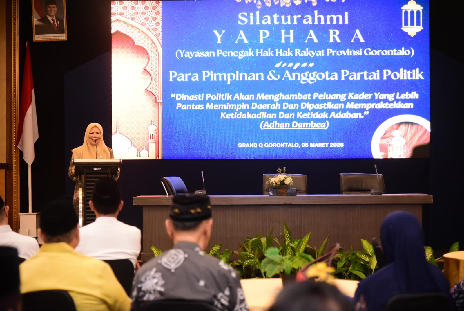 Wagub Idah Ajak Jaga Harmoni Pemerintahan di Forum YAPHARA