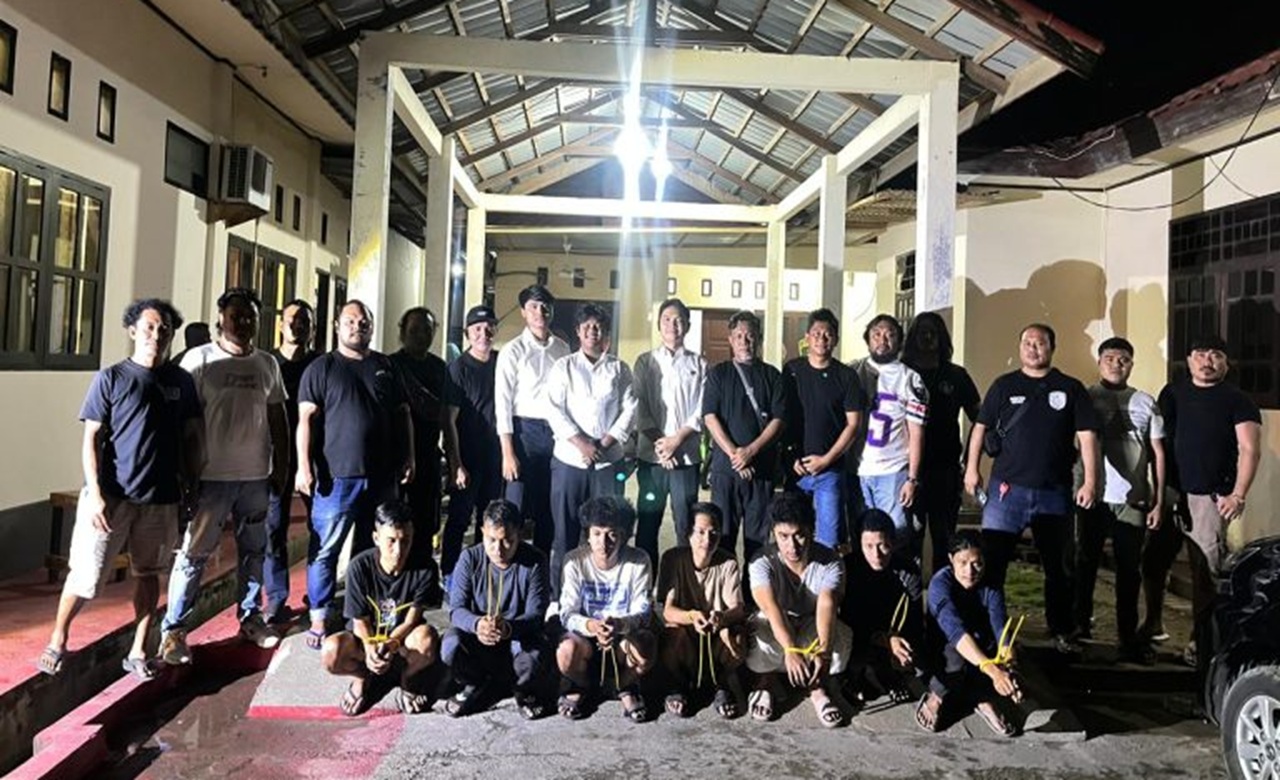 80 Unit Baterai Tower Dicuri, Polda Gorontalo Tangkap 9 Pelaku dan 5 Penadah