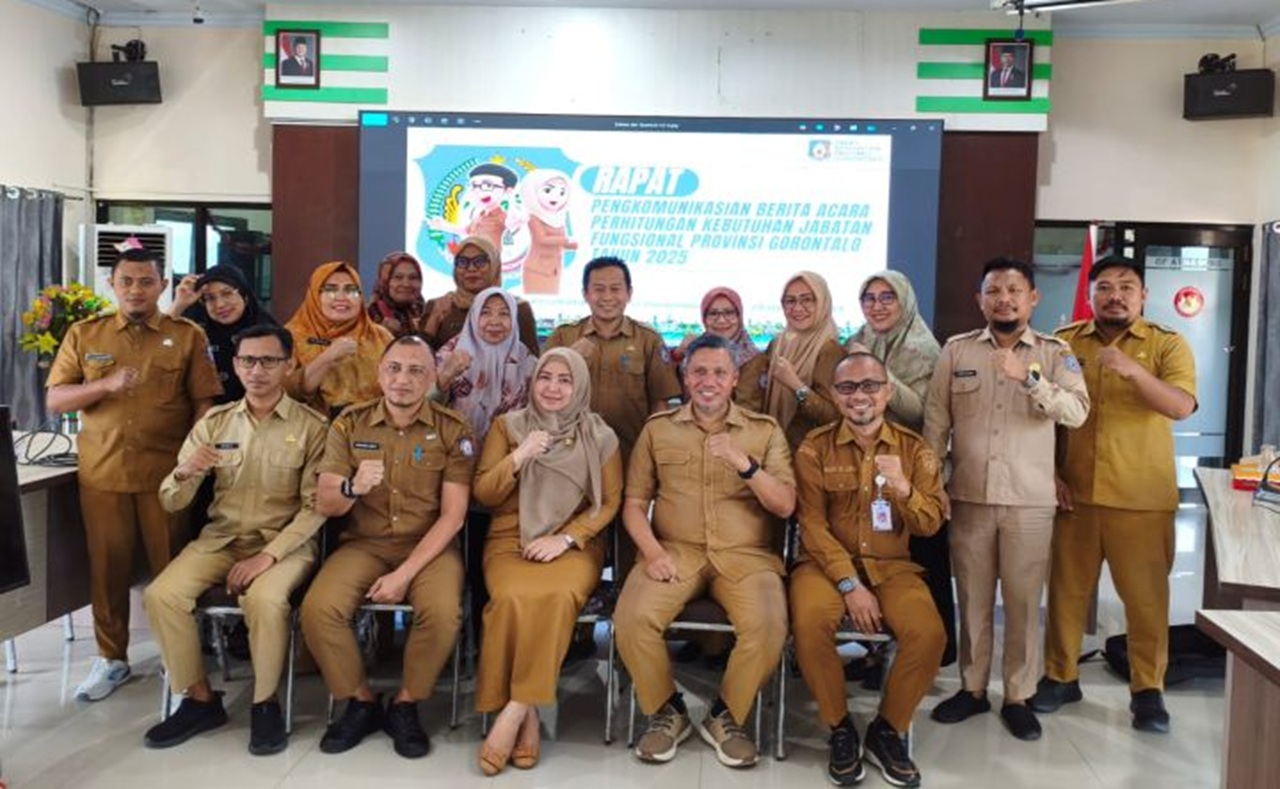 Dinkes Gorontalo Gelar Pertemuan Penghitungan Kebutuhan Jabatan Fungsional, Tekankan Sinkronisasi Antarinstans
