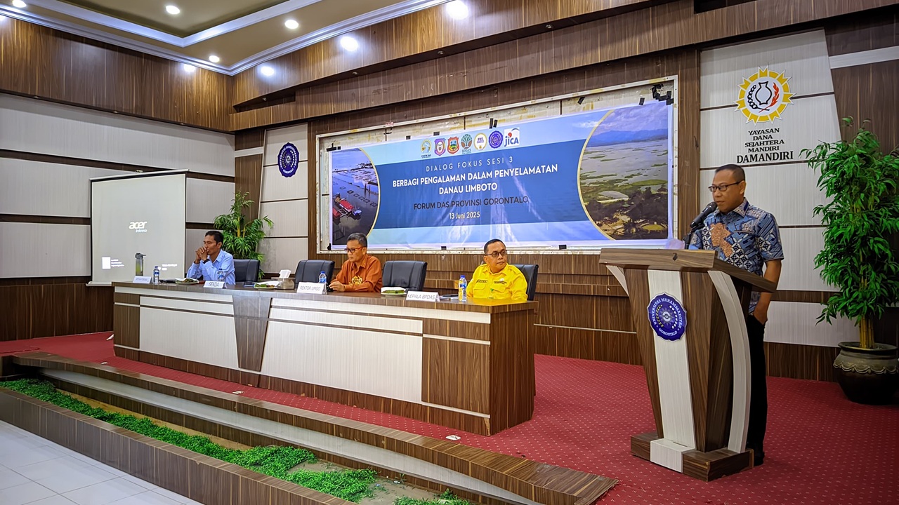 Kolaborasi Lintas Sektor untuk Penyelamatan Danau Limboto Gorontalo Terus Diperkuat