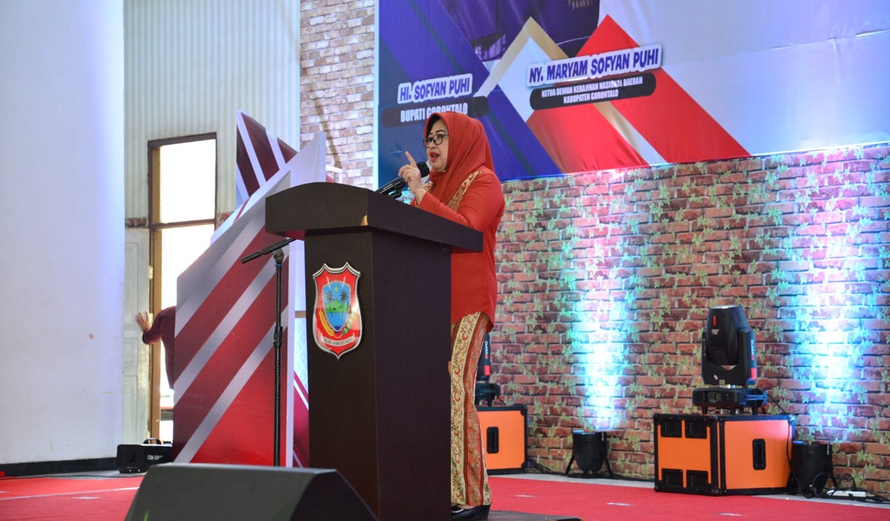 Maryam Sofyan Puhi Nahkodai Dekranasda Gorontalo 2025–2030, Siap Bangkitkan UMKM Karawo