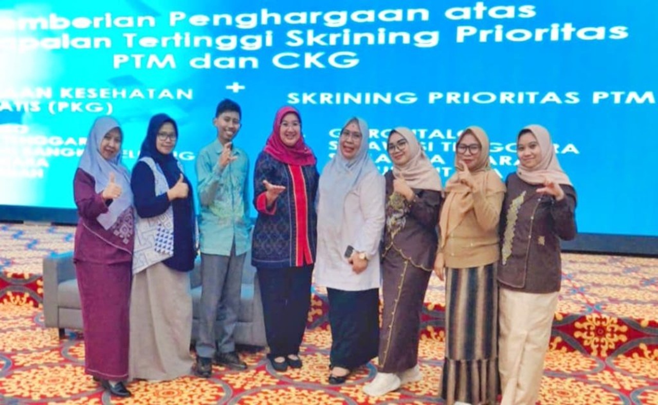 Dinkes Gorontalo Cetak Rekor Nasional dalam Skrining PTM dan Cek Kesehatan Gratis