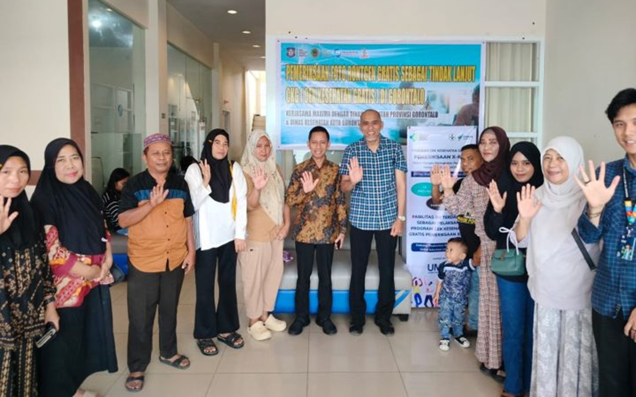 Kontak Erat Pasien TBC dan Nakes Jadi Prioritas, Rontgen Gratis di Laboratorium Maxima Gorontalo