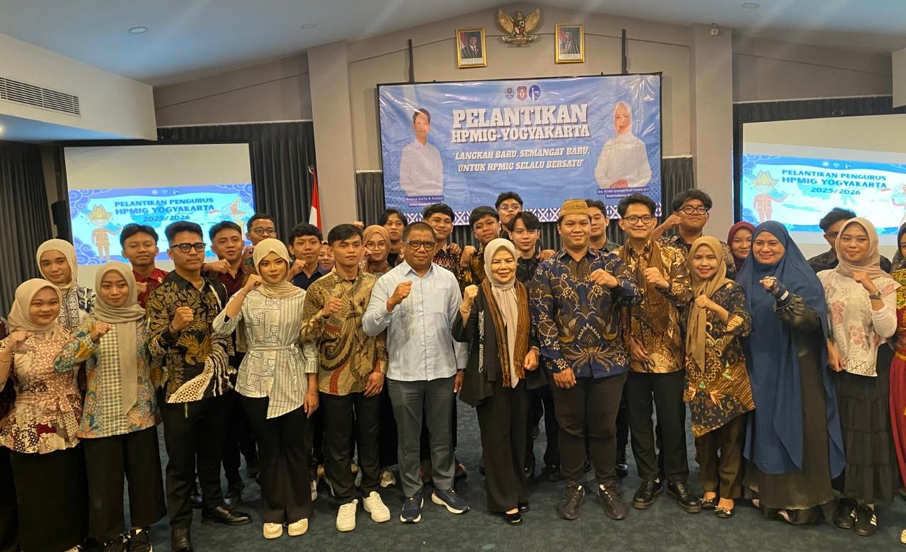 Pelantikan HPMIG Yogyakarta 2025–2026: Wagub Gorontalo Tekankan Kepemimpinan dan Moral Mahasiswa