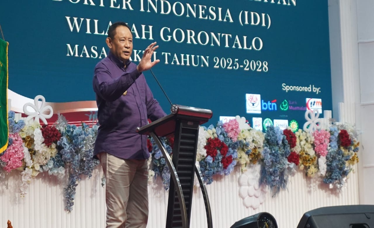 Gusnar Ismail Apresiasi IDI Gorontalo, Dorong Transformasi Digital di Sektor Kesehatan