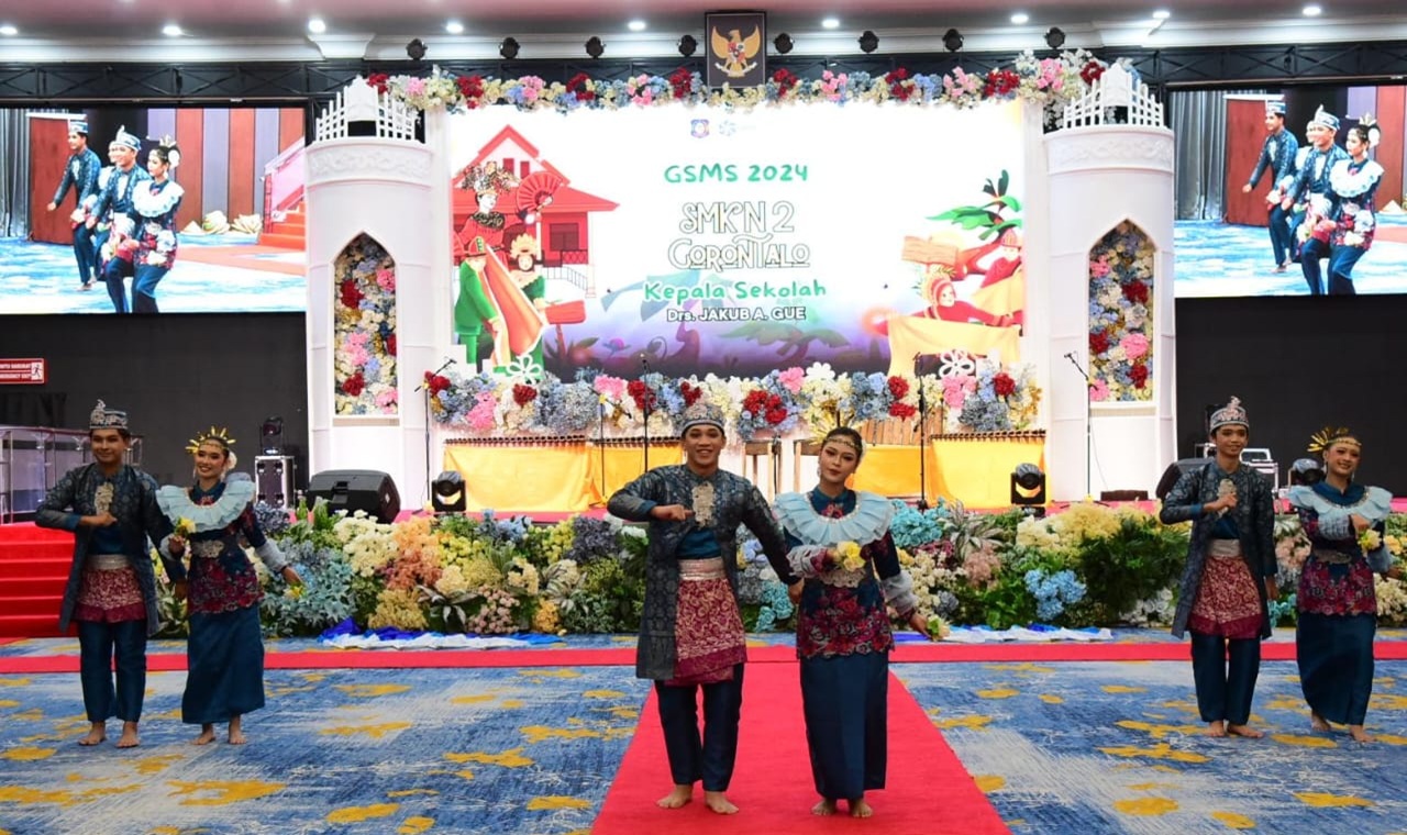 Pagelaran GSMS Gorontalo 2025, Pelajar Tunjukkan Kreativitas Lewat Seni dan Budaya