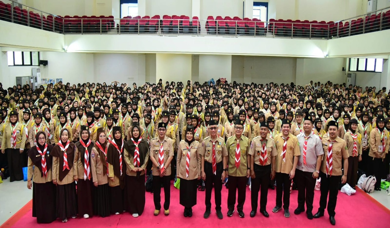 Wagub Gorontalo Idah Syahidah Ajak Mahasiswa Poltekkes Hidupi Nilai Pramuka