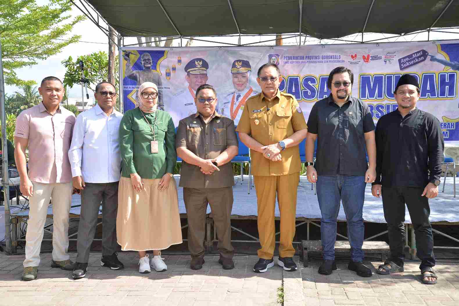 Pasar Murah Heledulaa Utara Diserbu Warga, Seribu Paket Tersedia