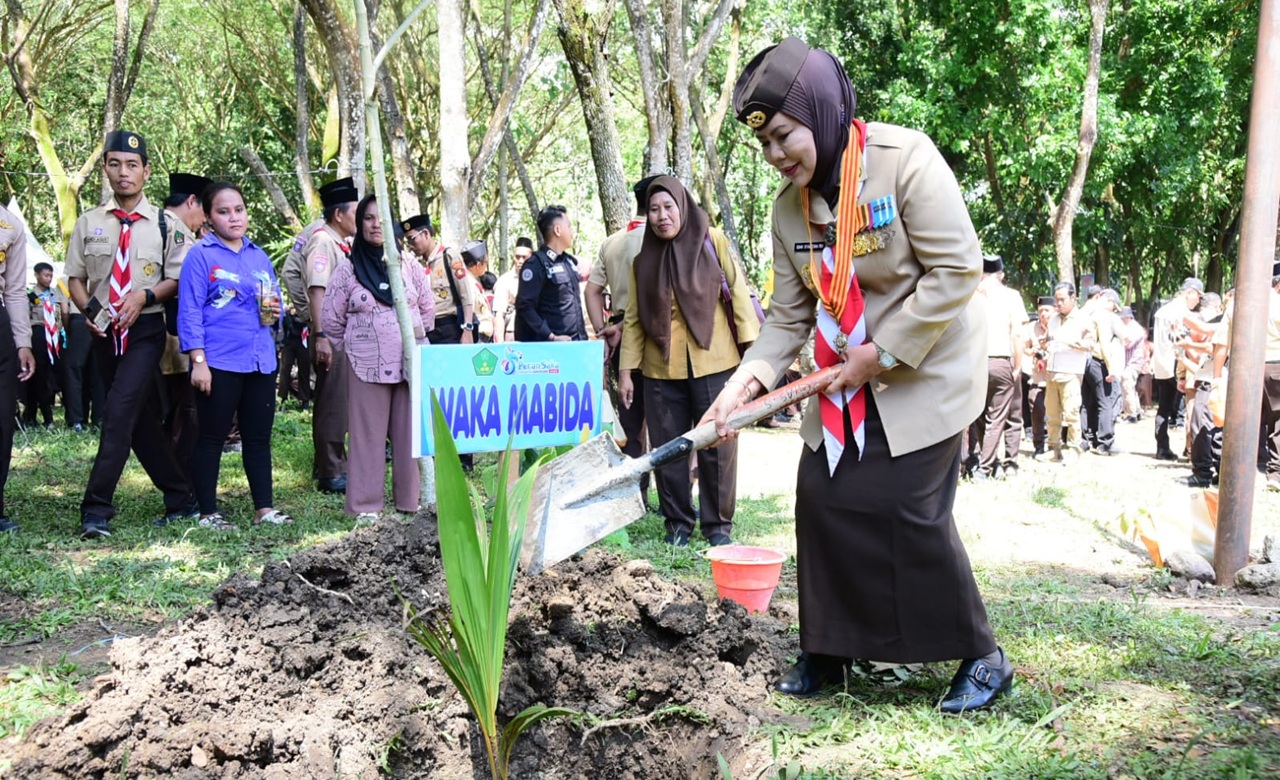 Peran Saka Nasional 2025 Resmi Dibuka, Pohon Kelapa Jadi Simbol Cinta Alam
