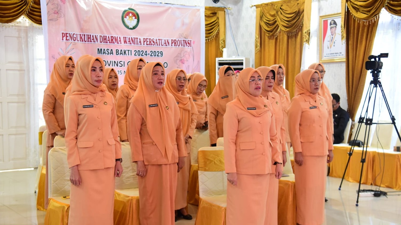 Ketua Umum DWP Resmi Lantik Pengurus Dharma Wanita Persatuan Masa Bhakti 2025–2029