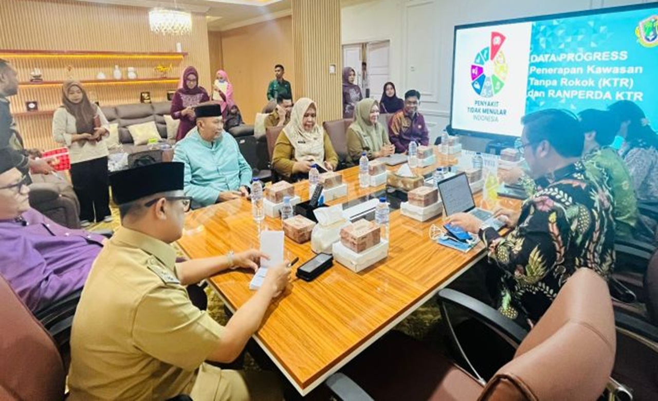 Pemprov Gorontalo dan Kemenkes Dorong Pembentukan Perda Kawasan Tanpa Rokok di Kota Gorontalo