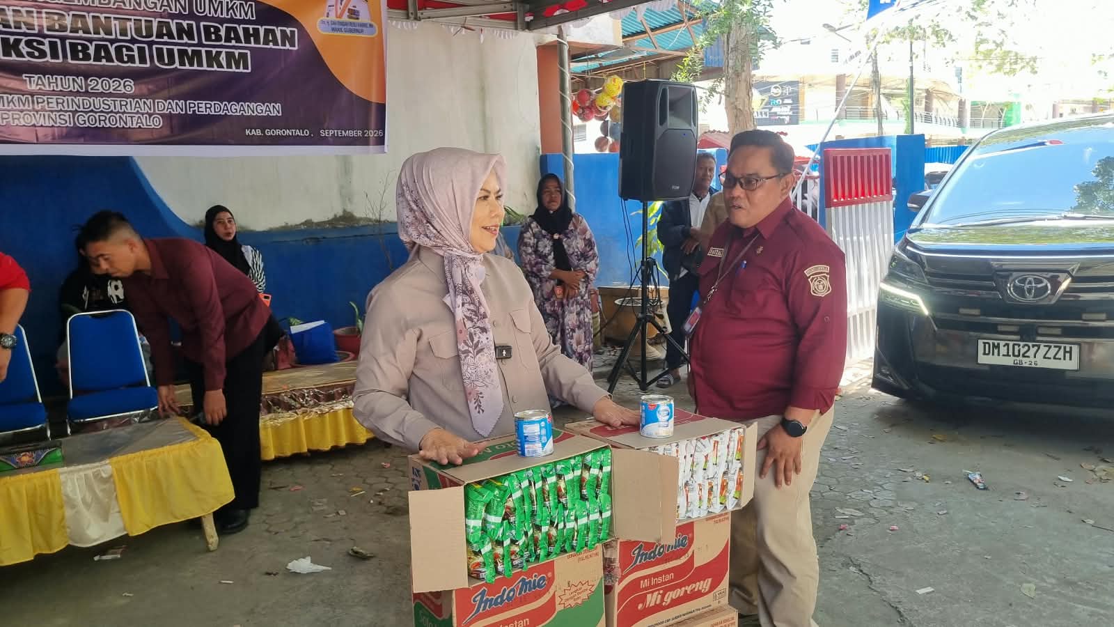 Wagub Gorontalo Minta Penerima Bantuan UMKM Serius Kembangkan Usaha
