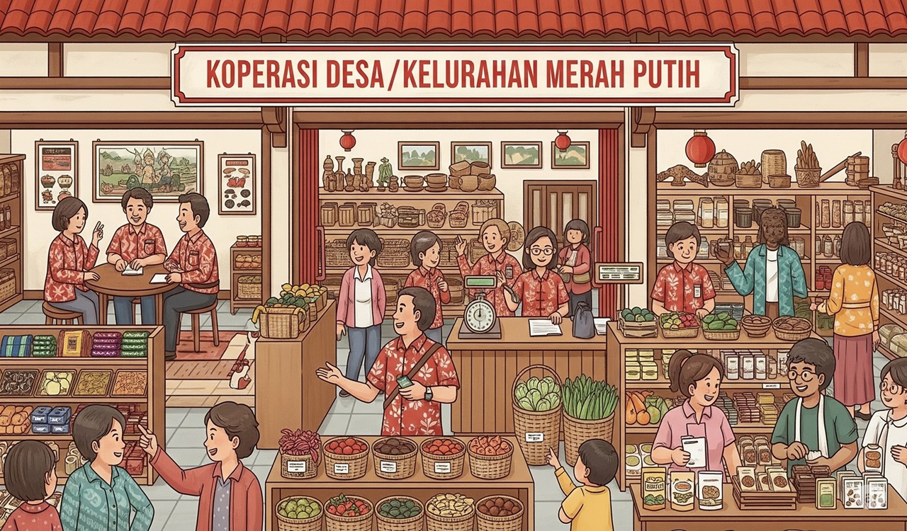 Koperasi Merah Putih, Terobosan Ekonomi Desa Baru di Era Prabowo Subianto