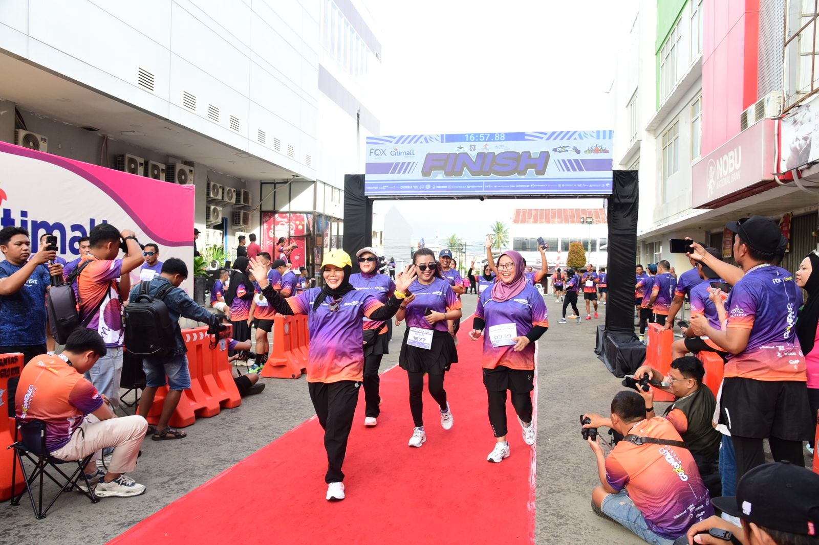 Idah Syahidah Ikut Fun Run 5K Citifoodfest, Ingatkan Soal Kebersihan Kota