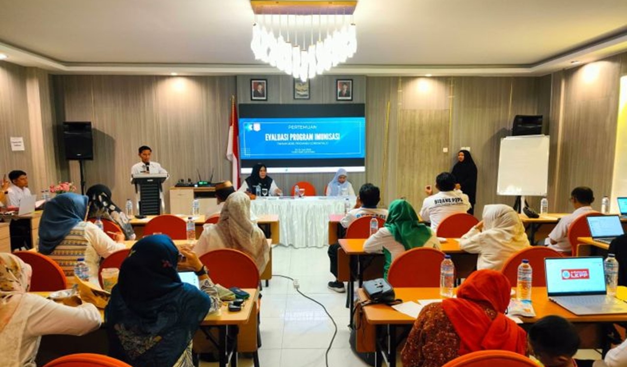 Dinkes Gorontalo Evaluasi Program Imunisasi Semester I 2025, Tekankan Percepatan Cakupan dan Kolaborasi Lintas