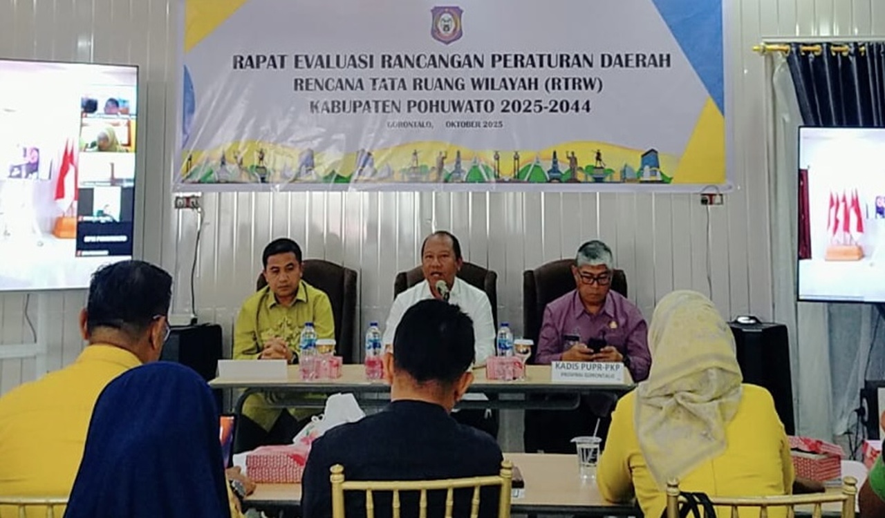 Sekda Gorontalo Siap Upayakan Percepatan Penetapan RTRW Pohuwato 2025–2044 Demi Pembangunan Berkelanjutan