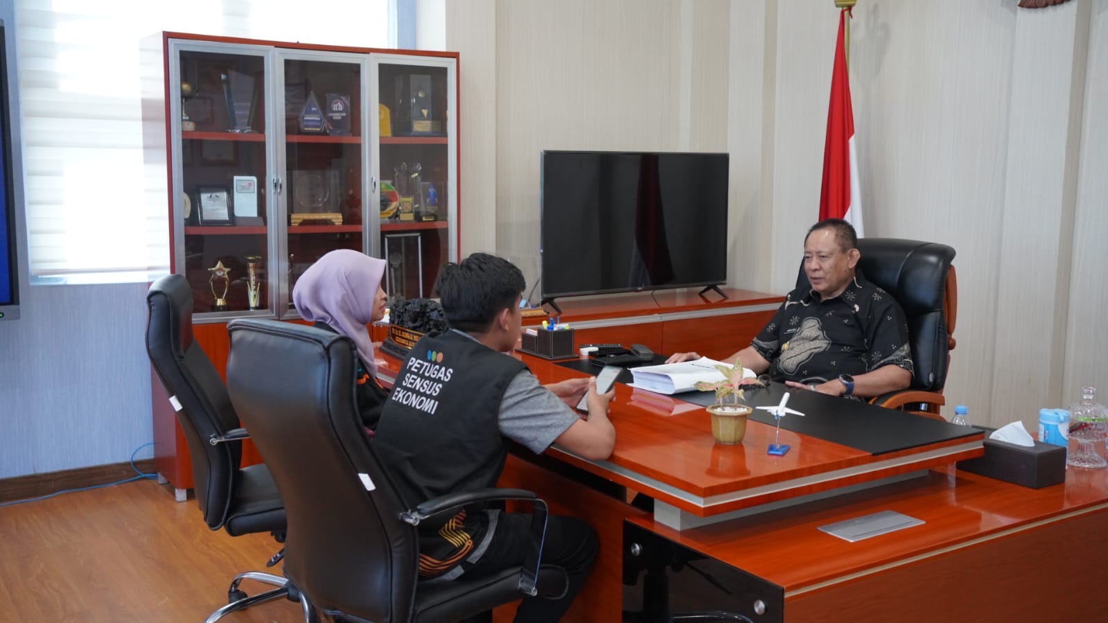 Usai Gubernur, BPS Gorontalo Jadwalkan Pendataan Sensus Ekonomi untuk ASN Pemprov